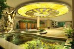 2023迪拜七星级酒店大厅吊顶灯设计图片大全