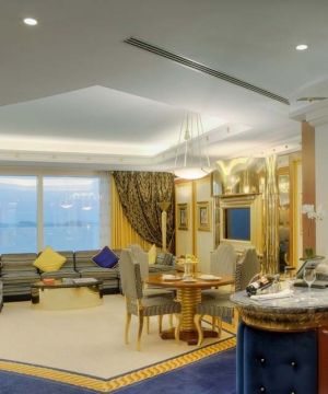 最美迪拜七星级酒店套房设计效果图大全
