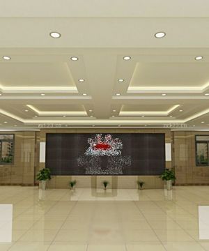 写字楼大厅装饰图片大全
