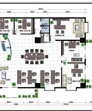 公司办公室室内设计平面图大全