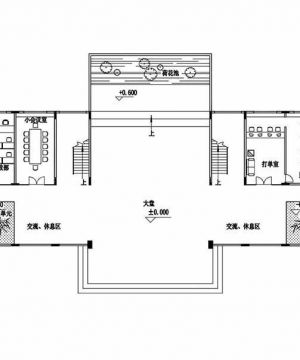 最新办公室室内装修设计平面图