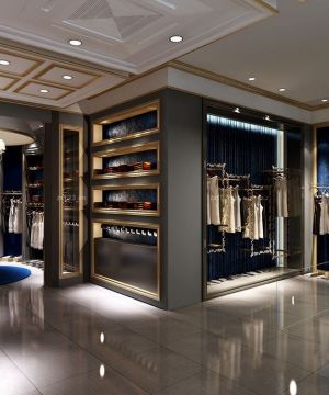 2025最新简欧风格精品女服装店门面装修实景图欣赏