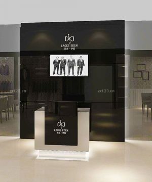 2025男服装店门面装修效果图欣赏