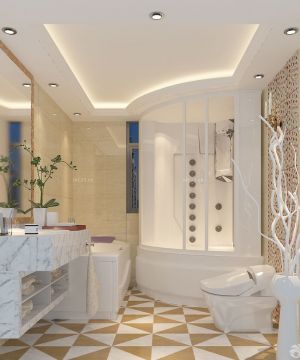 后现代风格卫生间席玛卫浴装修效果图欣赏2025