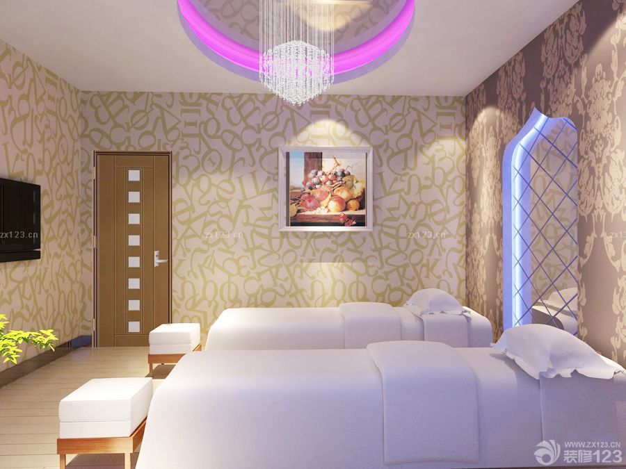 2025美式简约风格家庭美容院设计图片欣赏