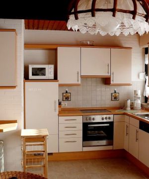 日式混搭风格小厨房家居设计样板间大全
