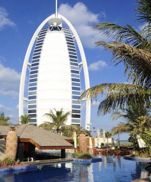 2023迪拜七星级酒店外观设计效果图欣赏