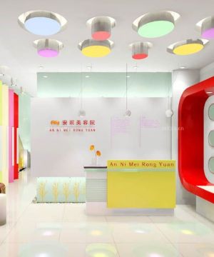 2025最新现代简约风格简洁美容院装修设计图
