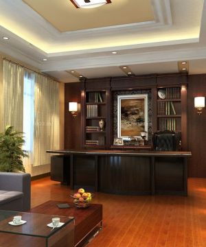 2025董事长办公室中式风格办公椅子图片