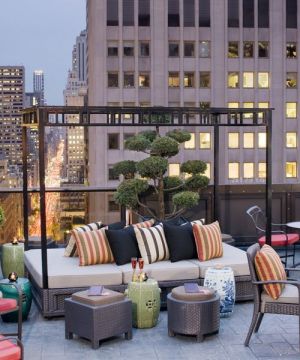 最新现代风格家庭楼台私人会所设计图片