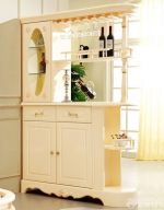 2025最新简约欧式风格玄关隔断柜效果图欣赏