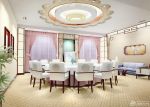 2025现代中式风格饭店包厢装修案例