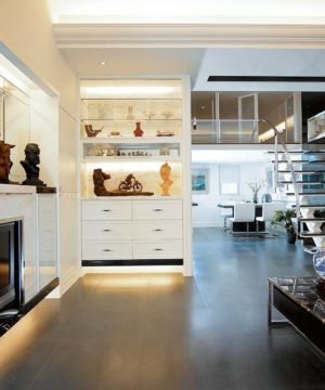 2025 后现代家装90平米跃层设计效果图