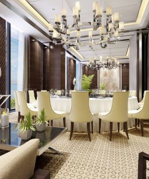 2025饭店包厢装修风格图片欣赏