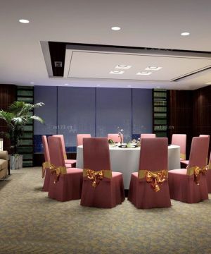 2025中式混搭风格饭店包厢装潢图片
