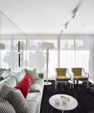 小户型后现代风格窗帘装修设计图片