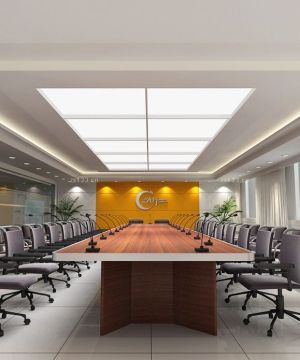 2023写字楼大型会议室装修方案欣赏