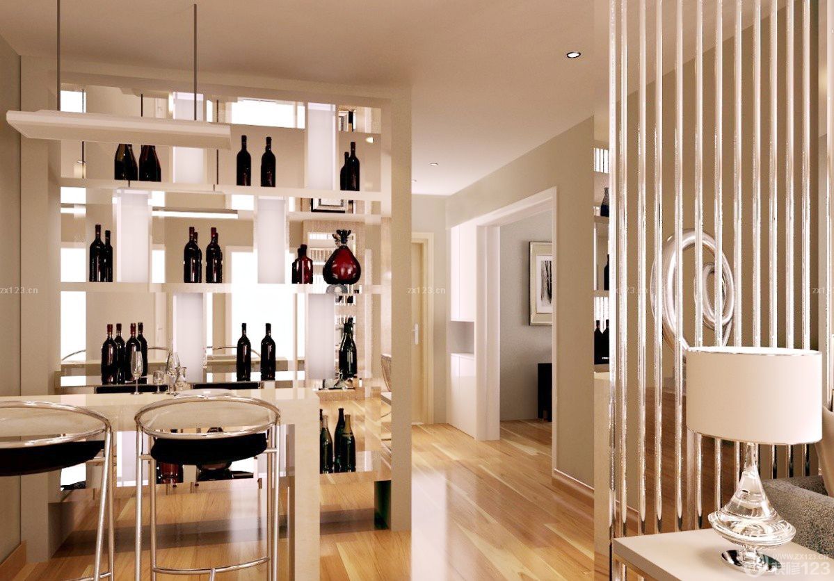 最新现代风格酒柜隔断设计效果图欣赏