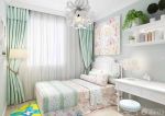 最新现代家装10平米儿童房窗帘搭配效果图