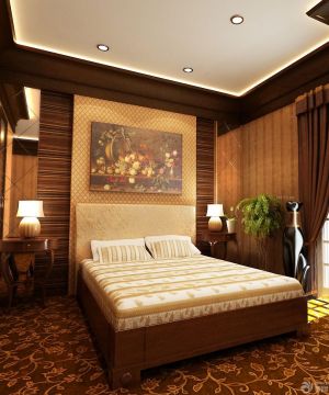 美式古典风格商务酒店室内装潢设计图片