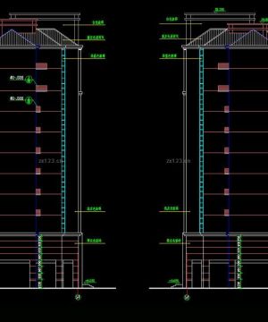 2023高档写字楼建筑立面图