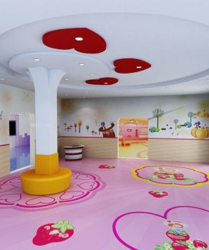 2025最新幼儿园培训中心墙体彩绘效果图