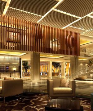 2025最新现代风格ktv大厅装修效果图设计欣赏