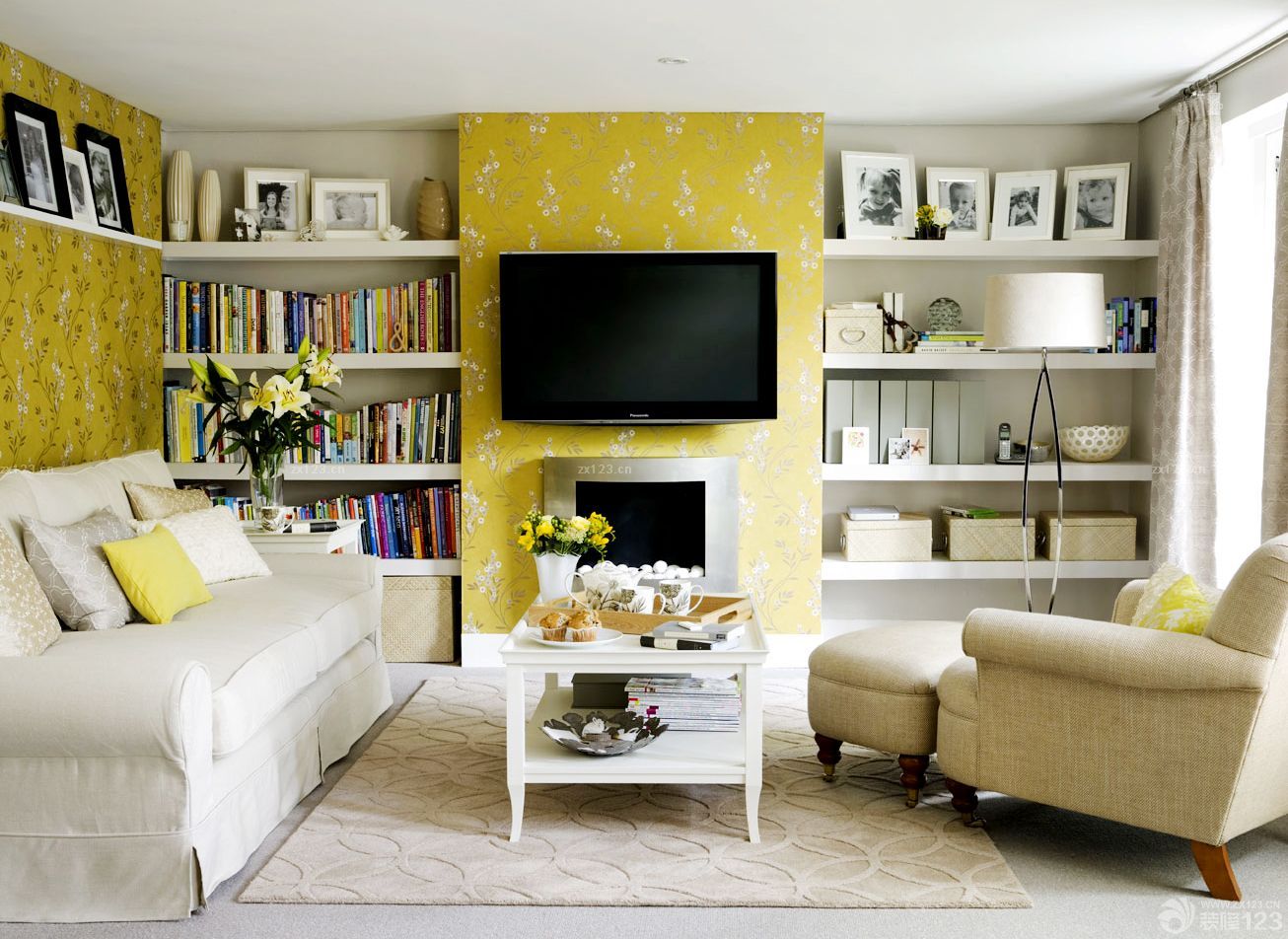 最新美式乡村风格壁纸样板间大全