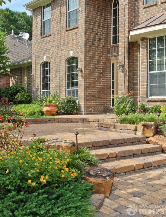 最新欧式建筑庭院景观设计效果图欣赏