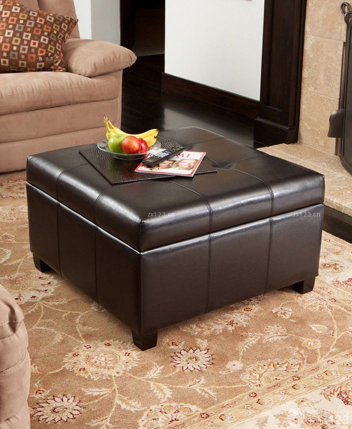 2025现代风格真皮茶几效果图大全