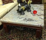 简欧风格大理石茶几装饰效果图欣赏