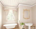 最新欧式家装卫生间瓷砖装饰图