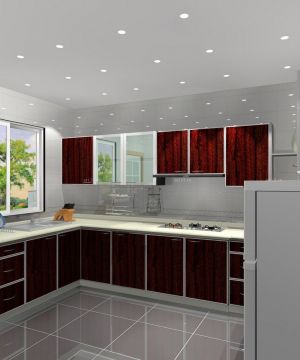 2023最新简约风格厨房组合柜子设计图