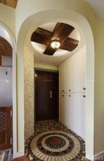  东南亚风格门口玄关装修设计效果图片