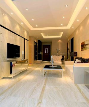 2025最新简约风格客厅东鹏瓷砖装修效果图