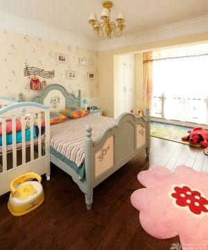 地中海风格儿童房卧室墙衣装修设计图