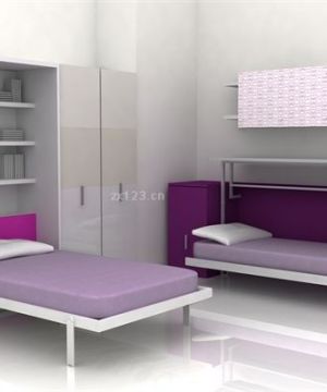 时尚极简交换空间小户型卧室设计图片欣赏
