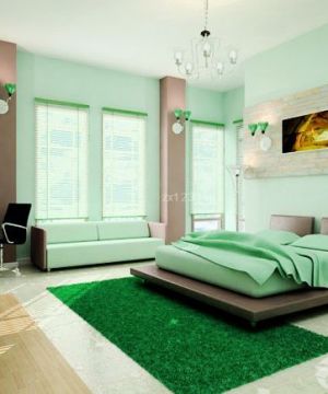 清新简约交换空间小户型卧室效果图片欣赏