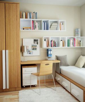 现代风格交换空间小户型卧室样板间