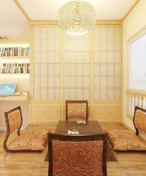2025家装日式书房榻榻米设计样板大全