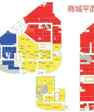 2023城市商场平面图欣赏