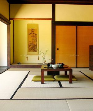 日式客厅墙面设计图片欣赏