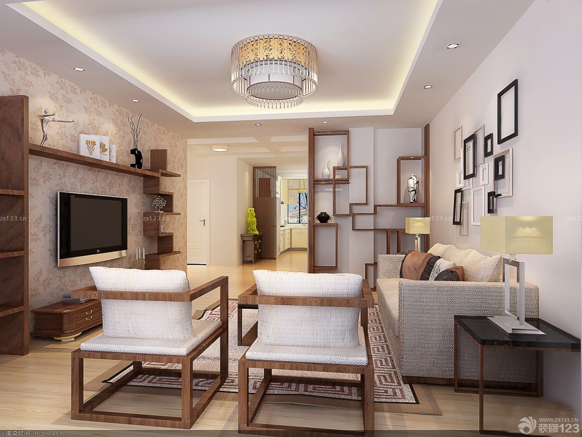 2025中式风格别墅室内装饰设计