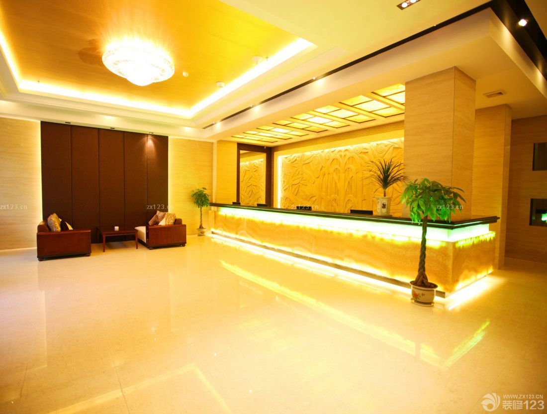 2025宾馆大堂简单背景墙设计图片