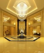 奢华富丽展厅大堂设计效果图