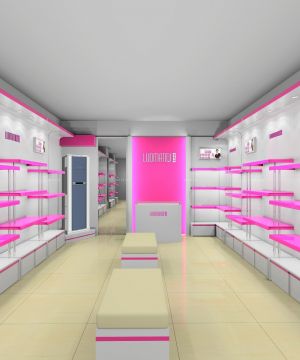 2025品牌女服装店货柜设计效果图欣赏