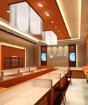 公装珠宝柜台设计装修效果图欣赏