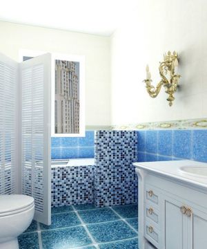 地中海风格按摩浴缸马赛克瓷砖贴图欣赏