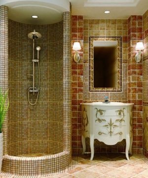 美式家居浴室马赛克瓷砖贴图大全