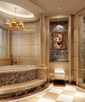 欧式风格家装浴室马赛克瓷砖贴图大全